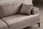 Atelier Del Sofa Sofá de 3 Plazas Astana - Beige | Confort y Elegancia para tu Salón | Estructura Madera Haya | Tejido Poliéster Lavable en Seco